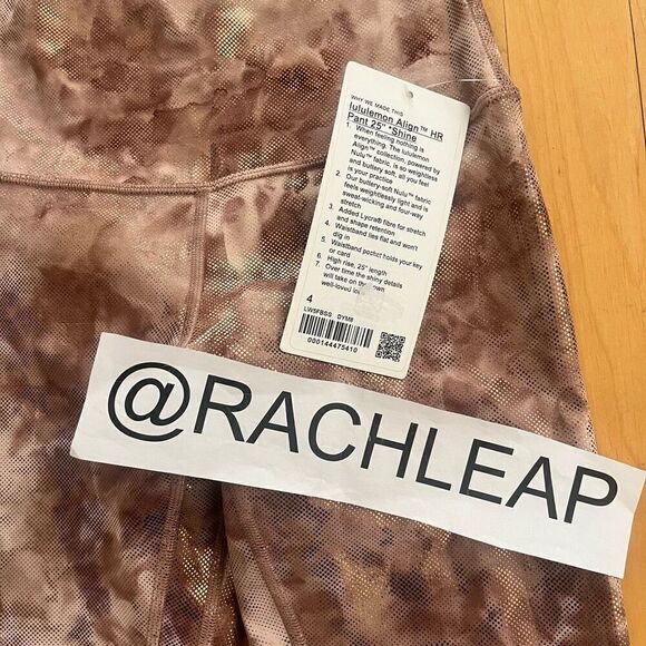 Lululemon lululemon Align™ High-Rise Crop 23" Shine size 4 - Picture 7 of 7